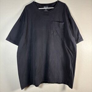 Duluth Trading Co *Distressed* Short Sleeve Pocket T-Shirt Black Size 2XL‎